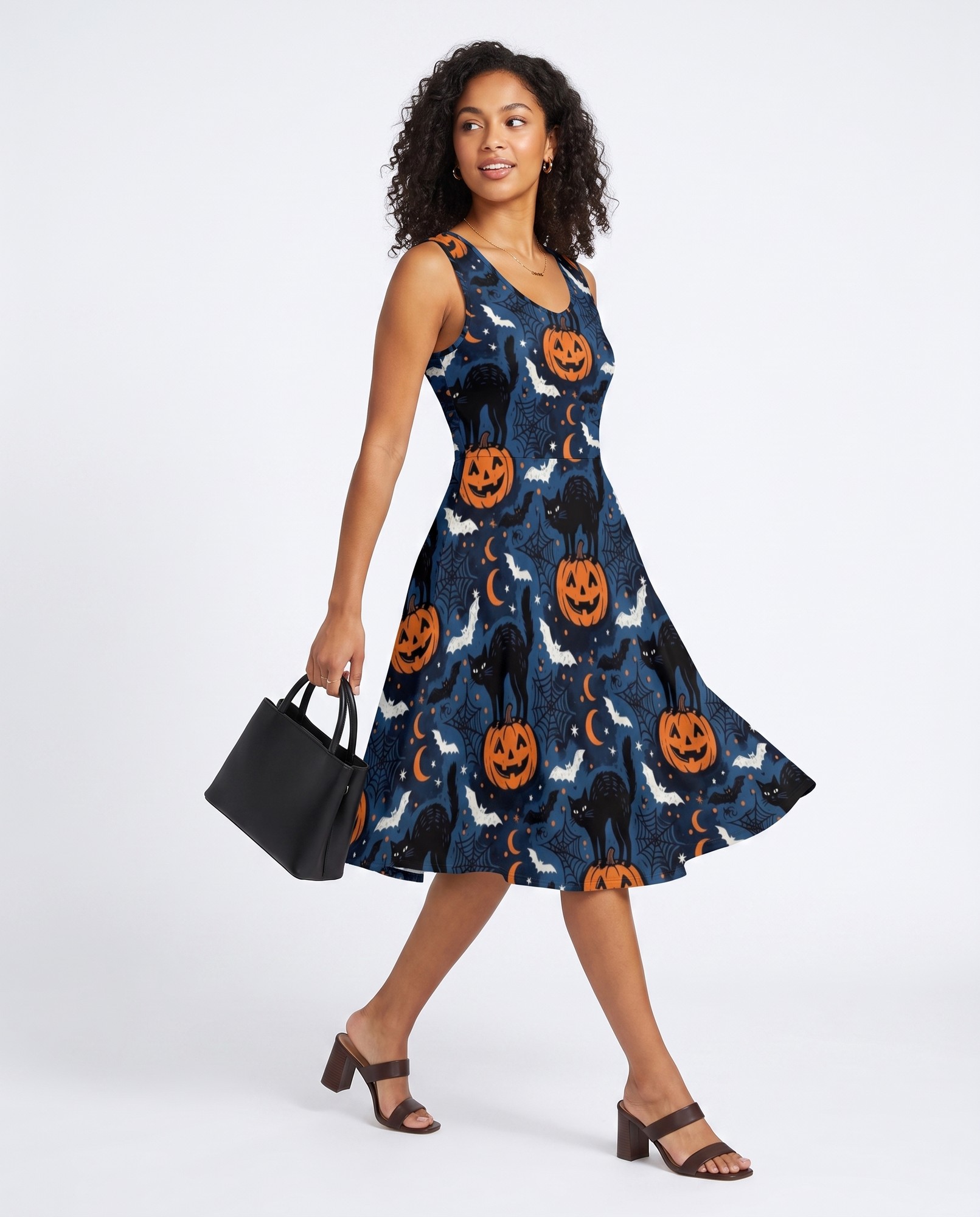 Black Cat Pumpkin Witchy Fall — view 2
