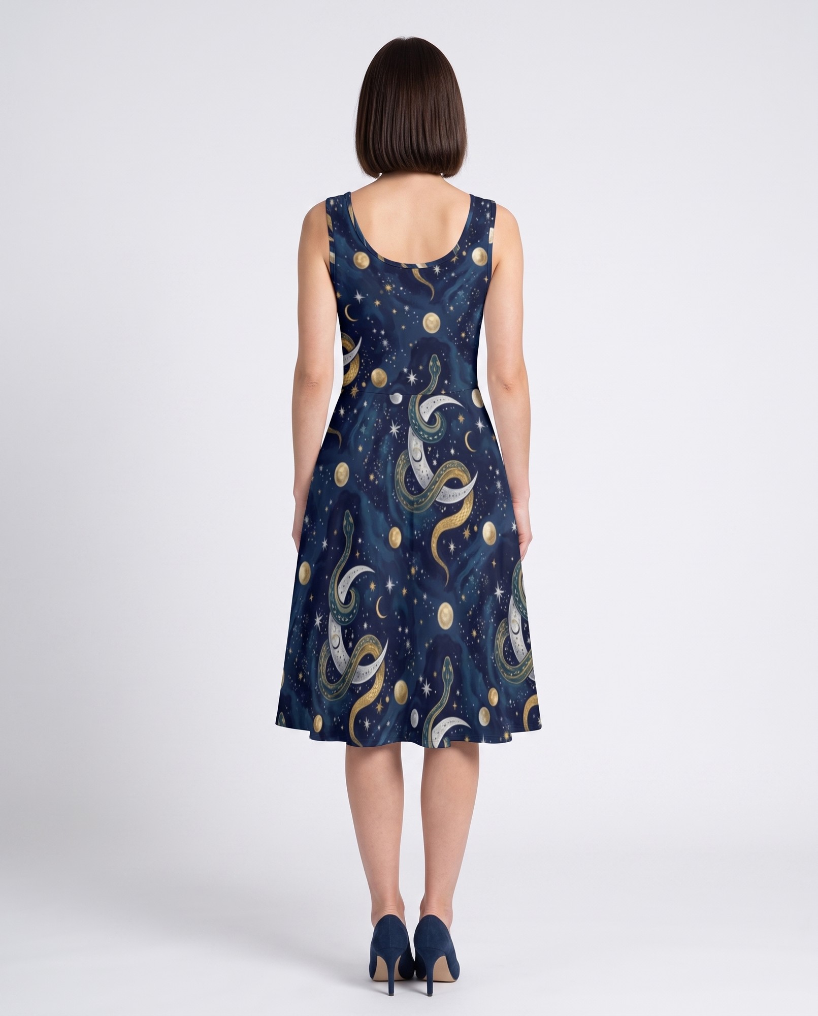 Celestial Serpent Spaghetti Strap — view 4