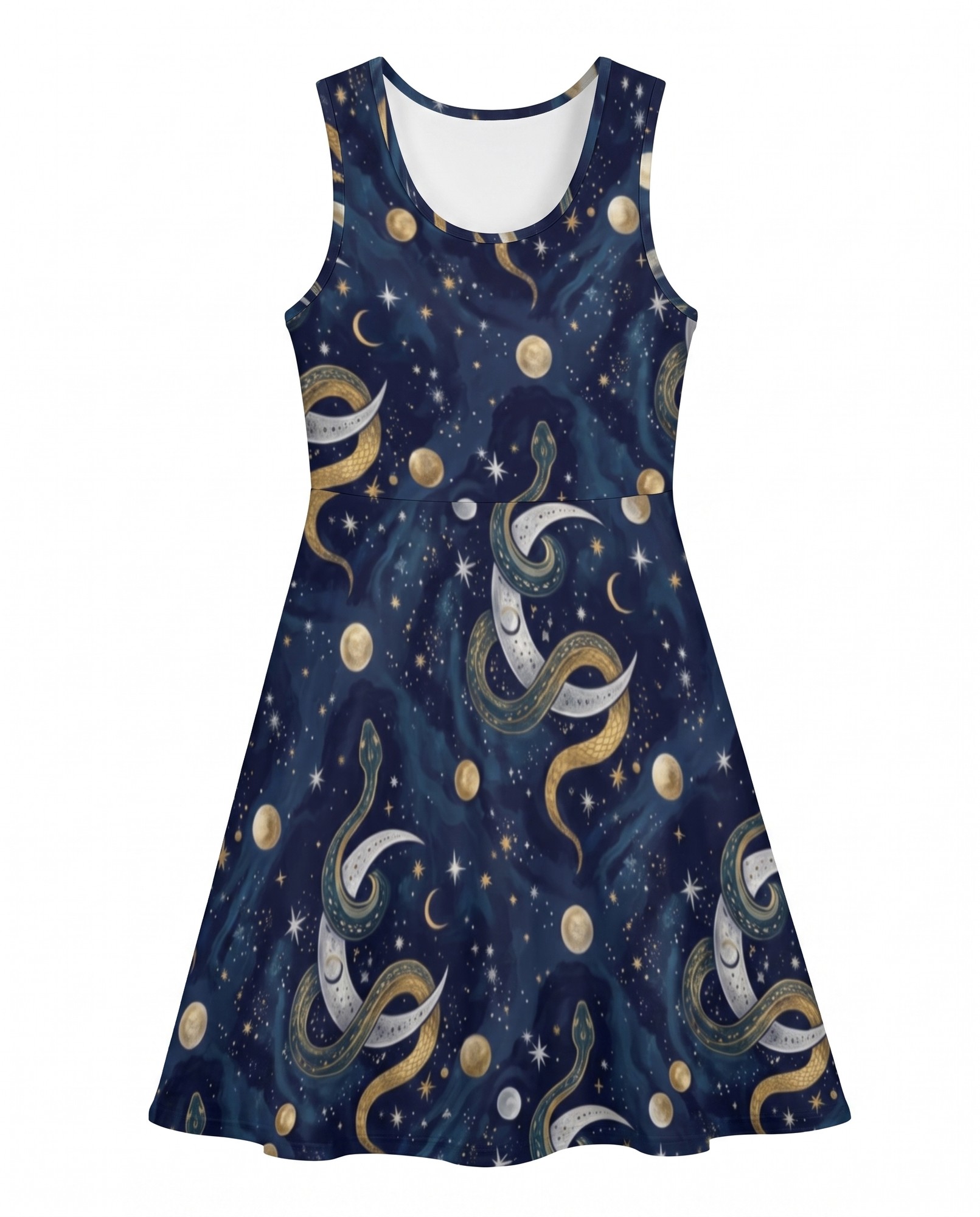 Celestial Serpent Spaghetti Strap — view 5