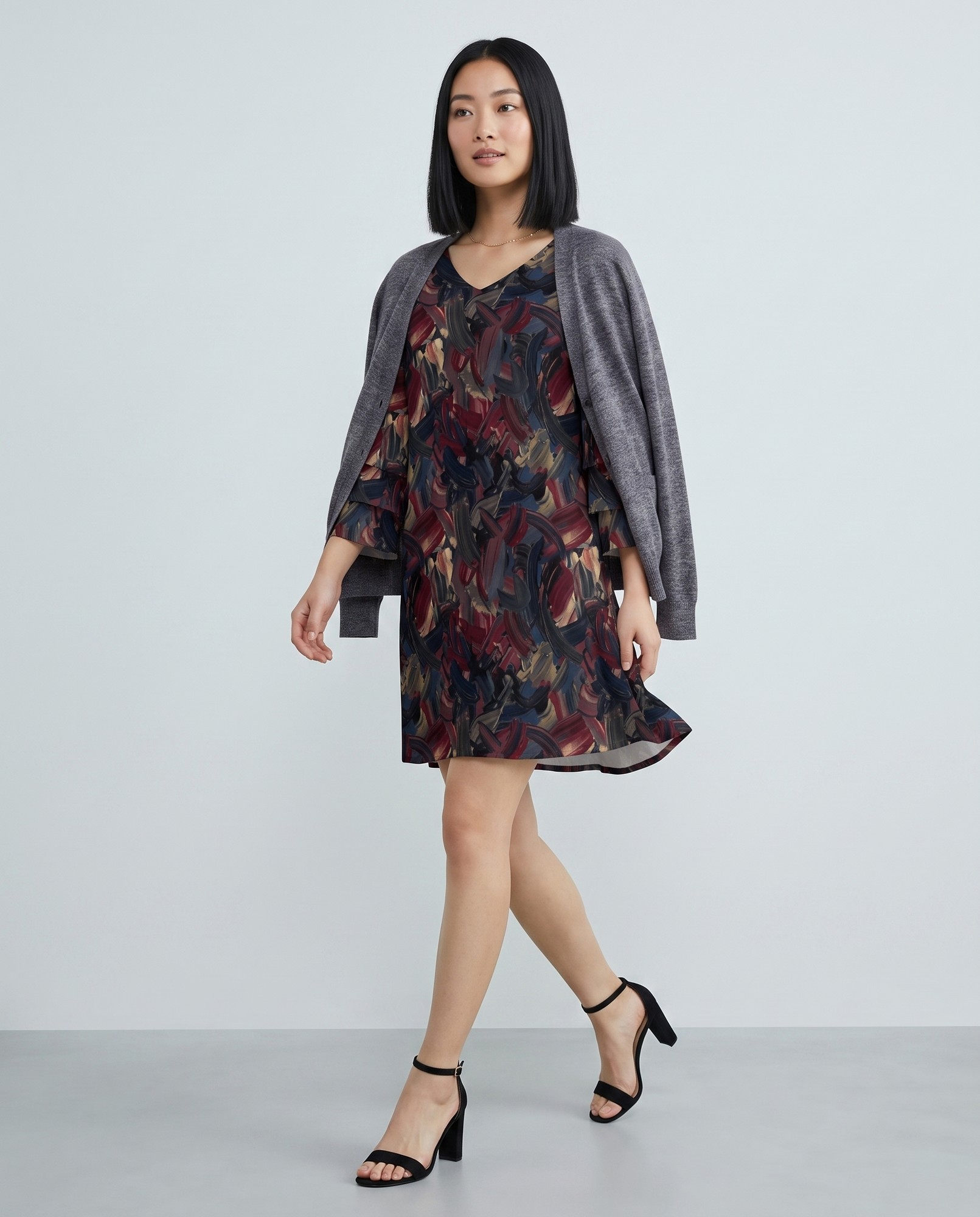Burgundy Charcoal Dark Romance — view 2