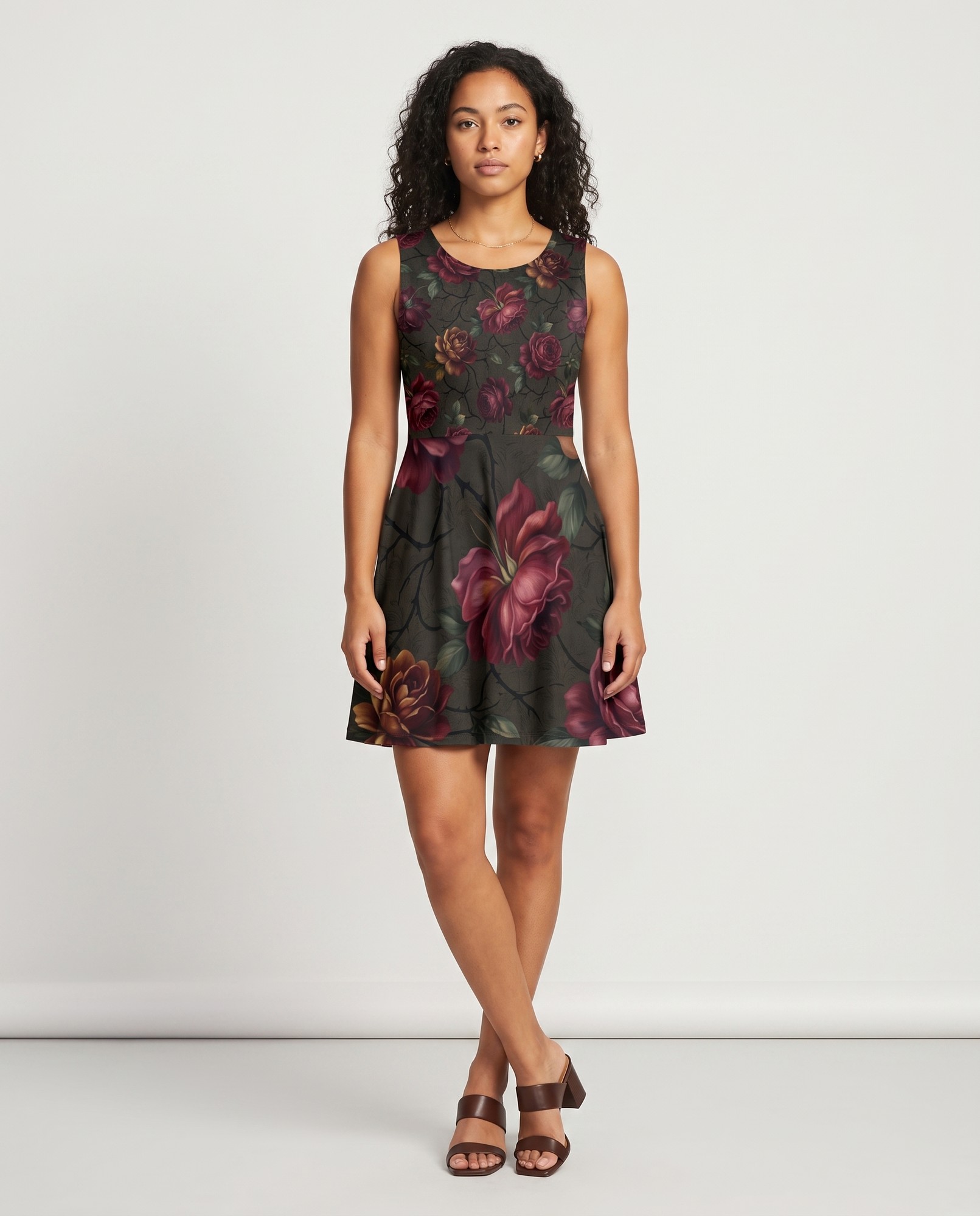 Dark Floral Date Night