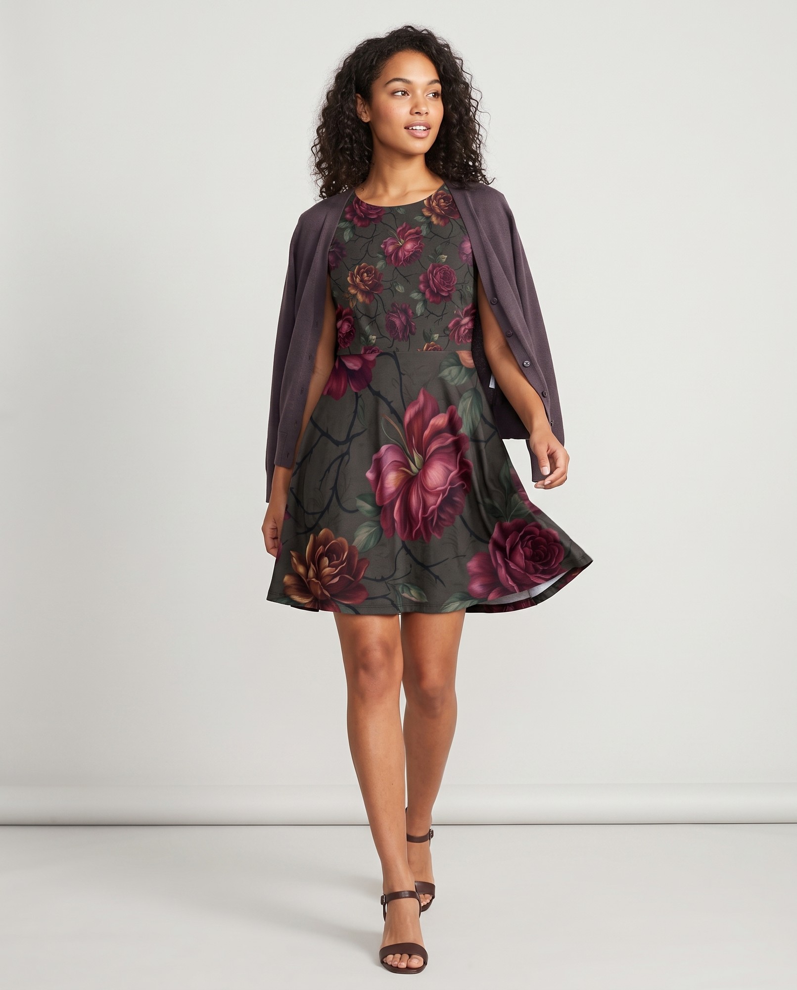Dark Floral Date Night — view 2
