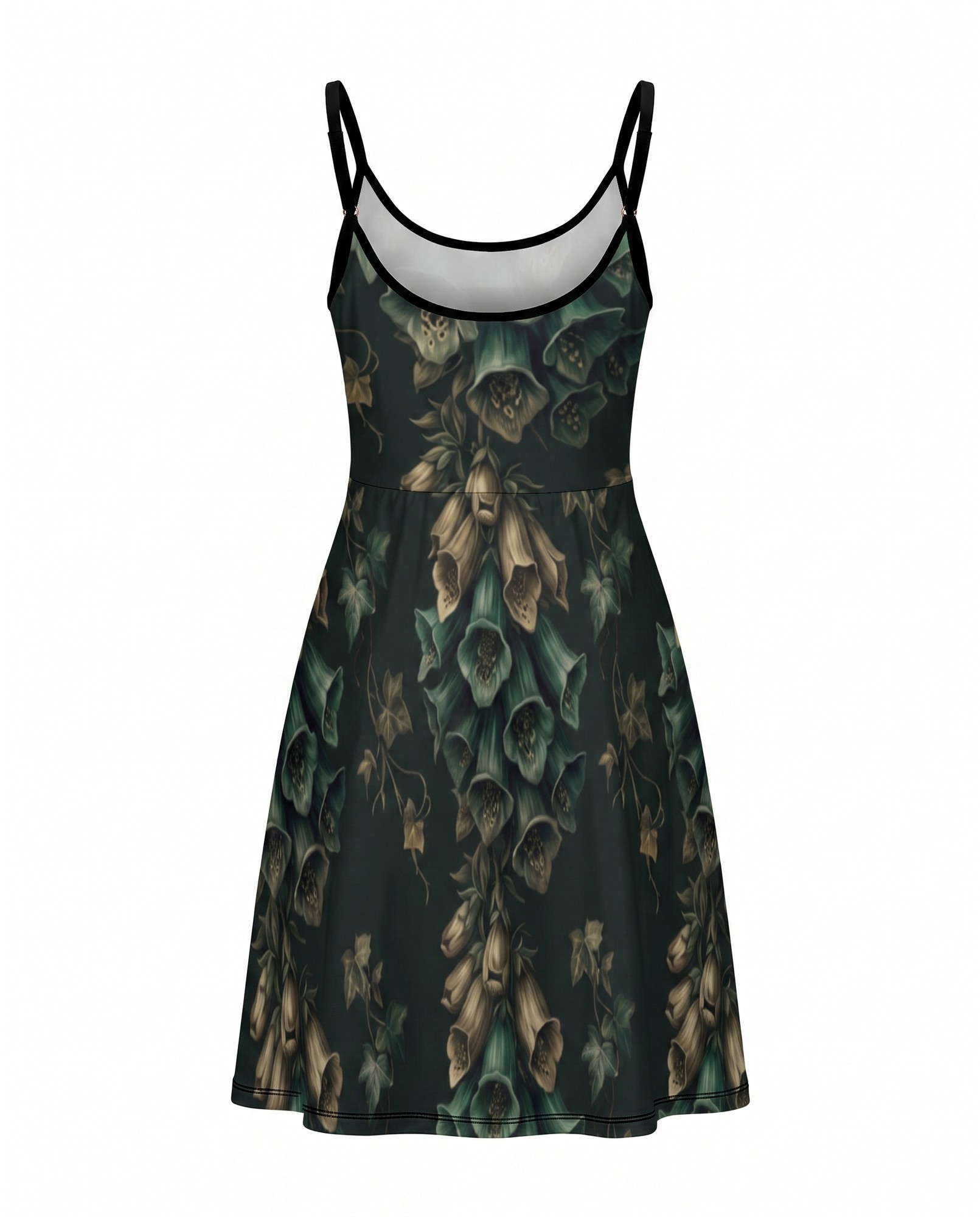 Dark Academia Foxglove Emerald Black — view 5