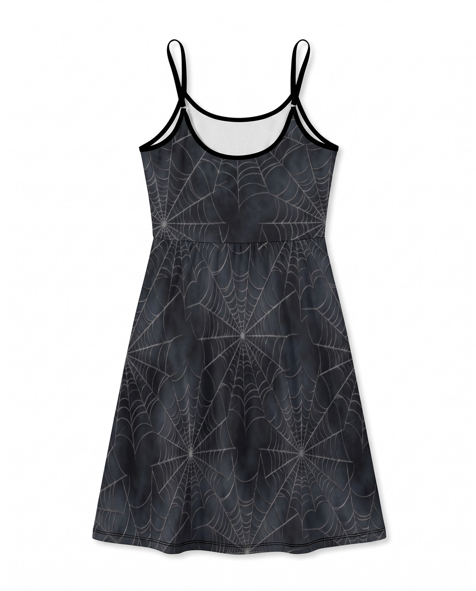 Gunmetal Shimmer Halloween Party Spaghetti Strap — view 5