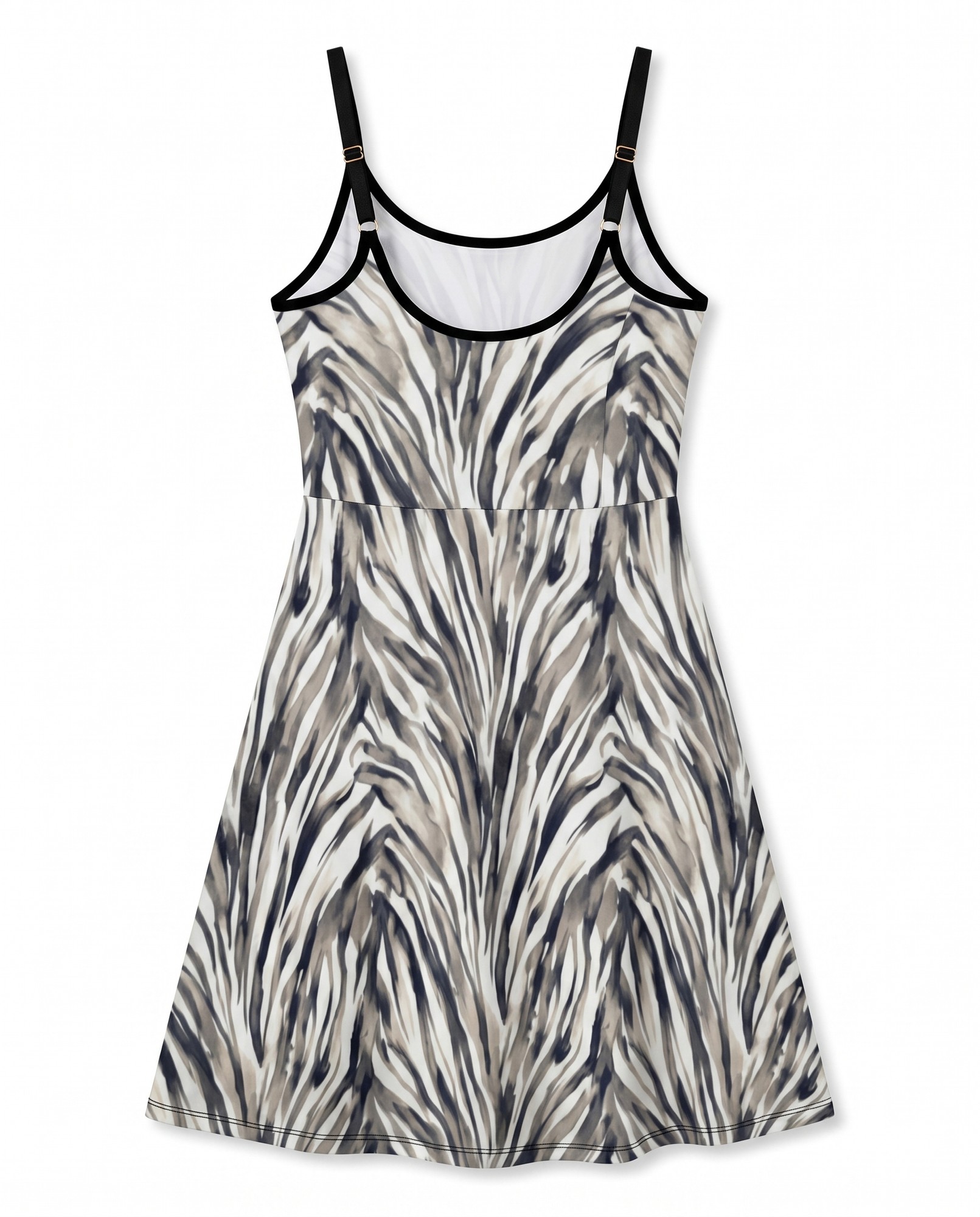 Ink Wash Charcoal Ivory Wearable Art — view 5