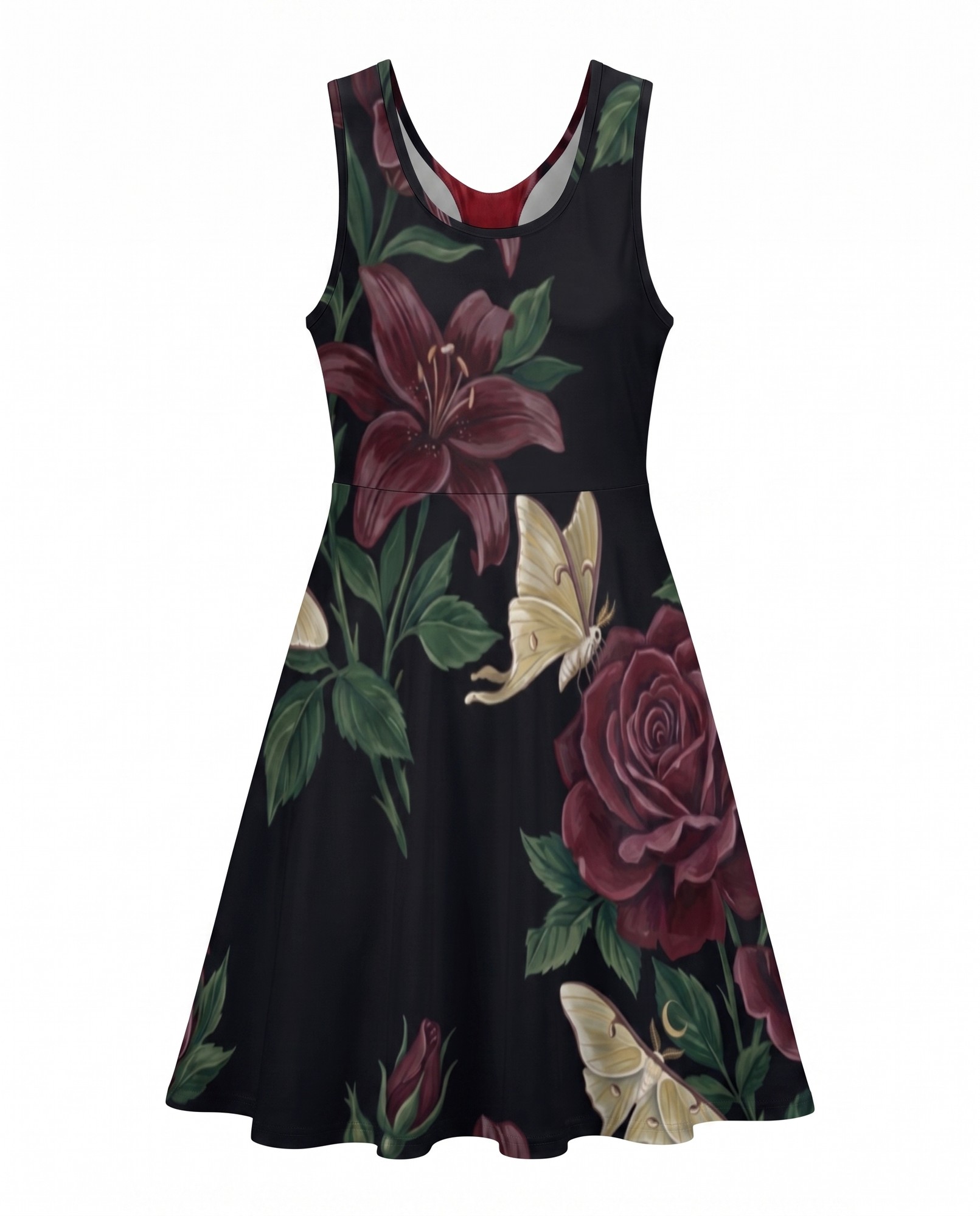 Gothic Rose Luna Moth Dark Romance — view 5